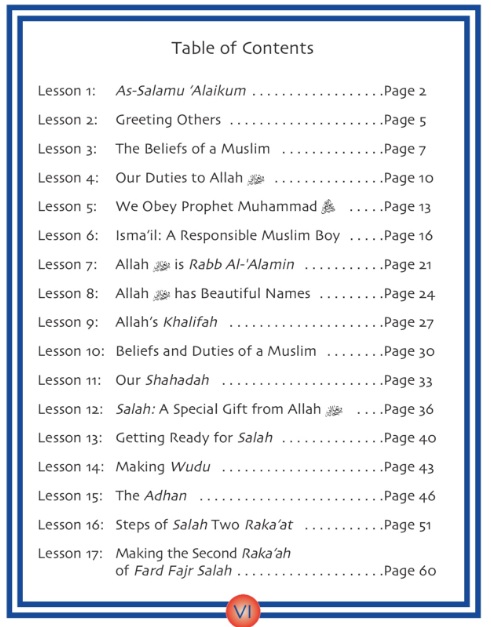 Table of Content