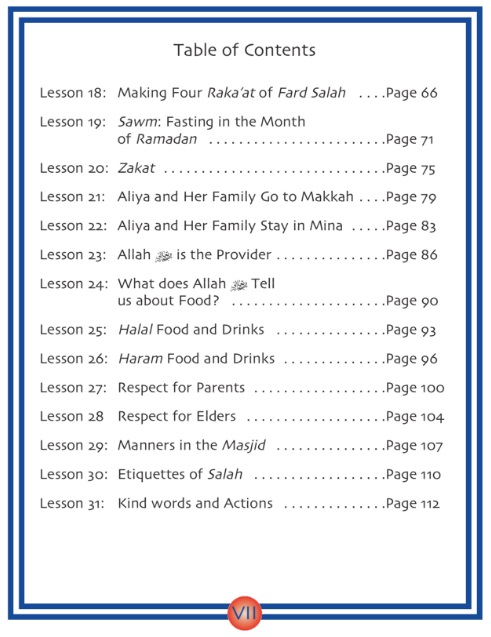 Table of Content