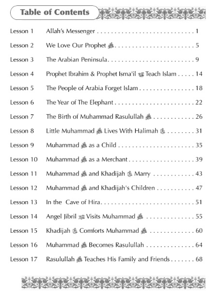 Table of Content